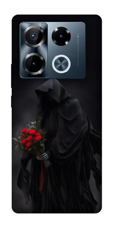 Чехол на Infinix Note 40 Pro 4G Dark Skeleton фото 1 из 1