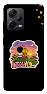 Чехол на Xiaomi Redmi Note 12 Pro+ 5G Love is ver.5 фото 1 из 1
