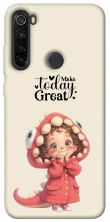 Чехол на Xiaomi Redmi Note 8T Make today great фото 1 из 1
