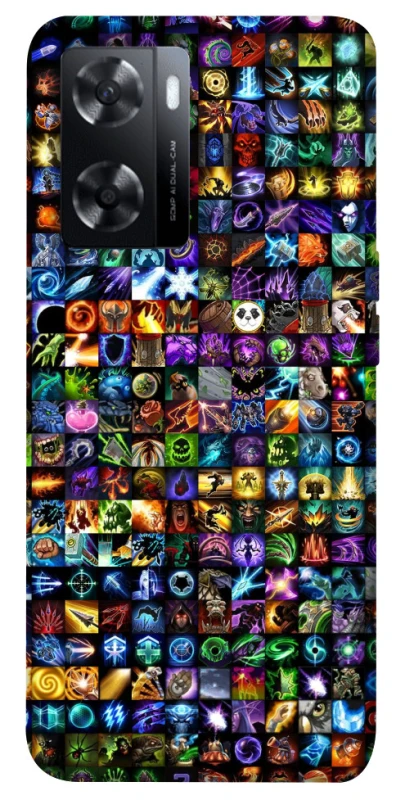 Чехол на Oppo A57s Abilities menu ver.1 фото 1 из 1