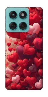 Чохол на Motorola Edge 60 Fusion Many hearts фото 1 з 1