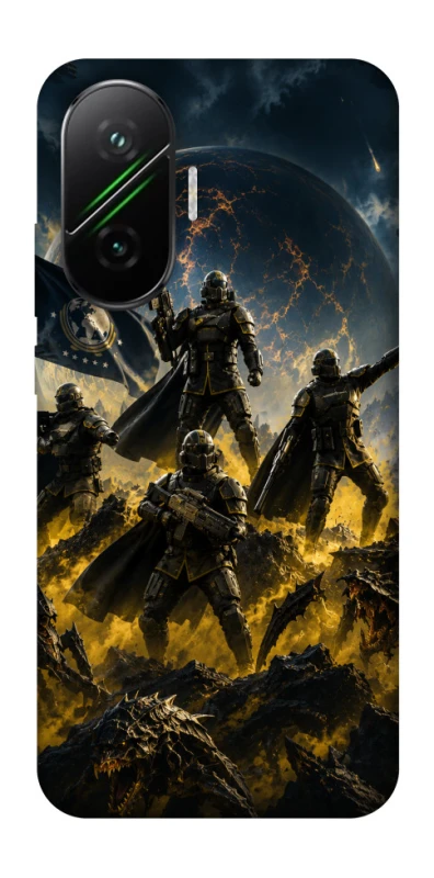 Чохол на Xiaomi Poco F7 HELLDIVERS фото 1 з 1