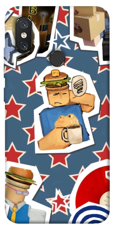 Чехол на Xiaomi Mi 8 Roblox v2 фото 1 из 1