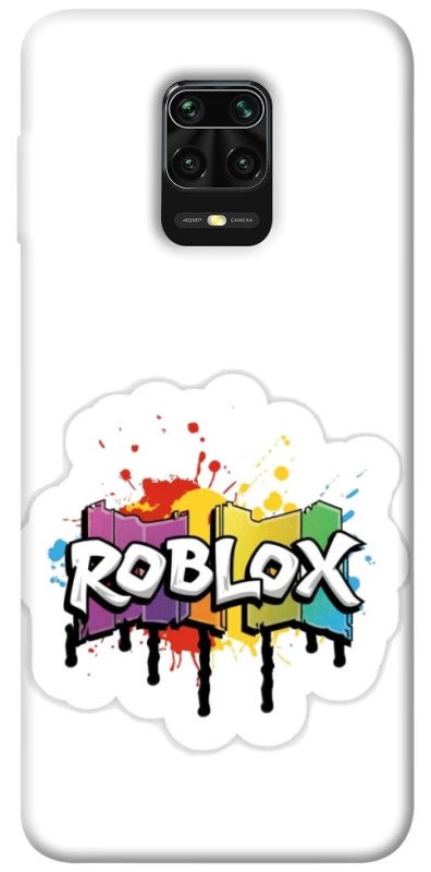 Чохол на Xiaomi Redmi Note 9s / Note 9 Pro / Note 9 Pro Max Roblox logo ver.1 фото 1 з 1
