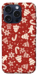 Чохол на Apple iPhone 15 Pro (6.1") Новорічний v3 фото 1 з 1