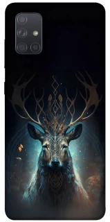 Чехол на Samsung Galaxy A71 Скандинавский олень v2 фото 1 из 1
