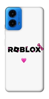 Чехол на Motorola Moto G45 Roblox heart фото 1 из 1