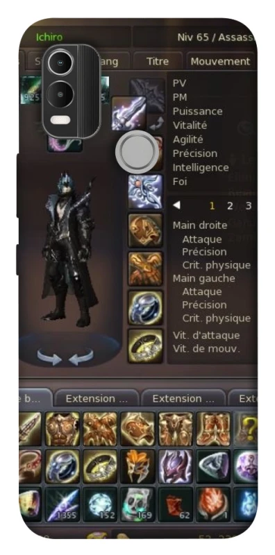 Чохол на Nokia C21 Plus Character Menu ver.1 фото 1 з 1