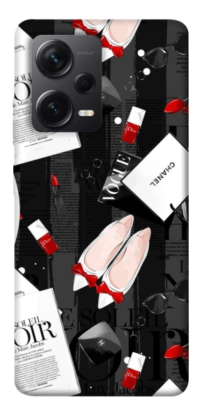 Чехол на Xiaomi Redmi Note 12 Pro+ 5G Fashion collage ver.4 фото 1 из 1