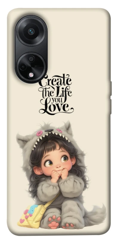 Чохол на Oppo A98 Create the life you love фото 1 з 1