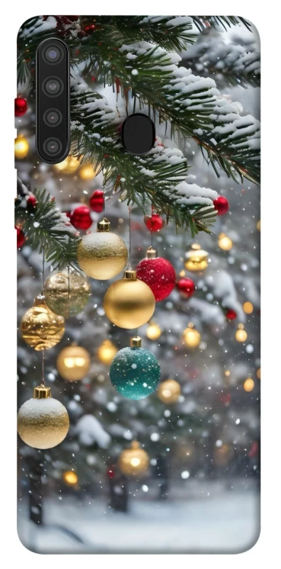 Чохол на Samsung Galaxy A21 Новорічний v48 фото 1 з 1