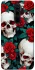 Чехол на Xiaomi Redmi Note 8 Pro skull and rose фото 1 из 1