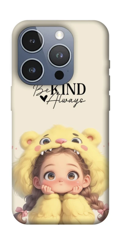 Чохол на Apple iPhone 16 Pro Be kind фото 1 з 1