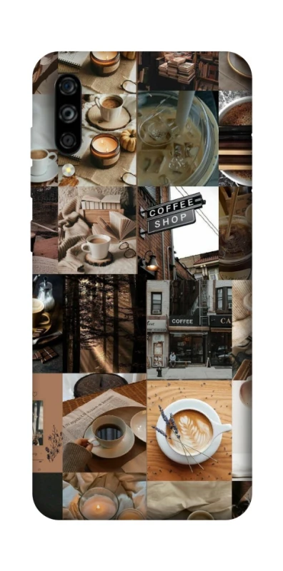 Чохол на ZTE Blade A7s (2019) Coffee collage ver.3 фото 1 з 1