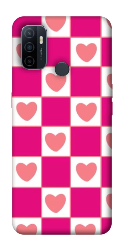 Чохол на Oppo A53 / A32 / A33 Chess heart фото 1 з 1