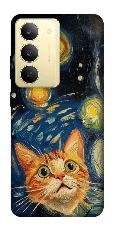 Чехол на Realme 14x paint cat фото 1 из 1