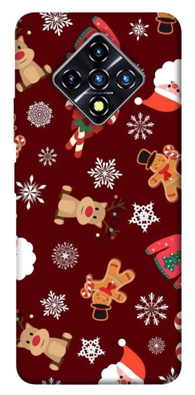 Чохол на Infinix Zero 8 Новорічний v6 фото 1 з 1