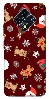 Чохол на Infinix Zero 8 Новорічний v6 фото 1 з 1