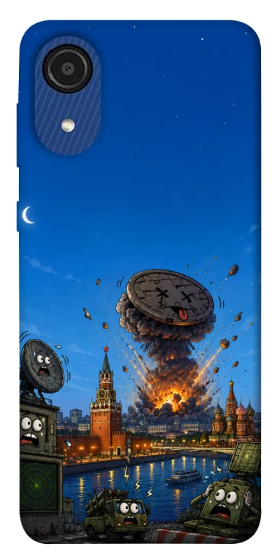 Чохол на Samsung Galaxy A03 Core Moscow never sleeps ver.8 фото 1 з 1