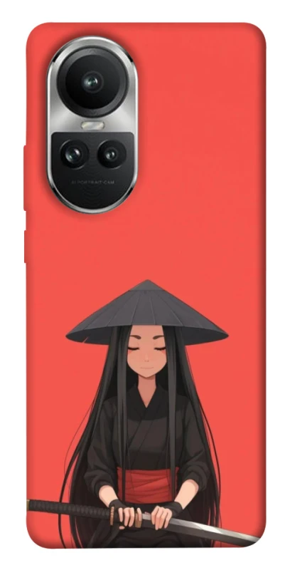 Чохол на Oppo Reno 10 Red samurai фото 1 з 1