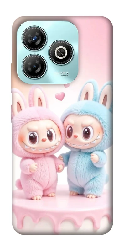 Чохол на ZTE Blade A75 4G Labubu Twins фото 1 з 1