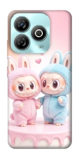 Чохол на ZTE Blade A75 4G Labubu Twins фото 1 з 1
