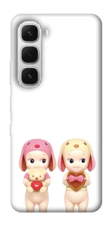 Чехол на Infinix Hot 60i Puppy Love Duo фото 1 из 1