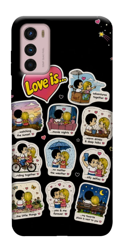 Чохол на Motorola Moto G42 Love is ver.4 фото 1 з 1