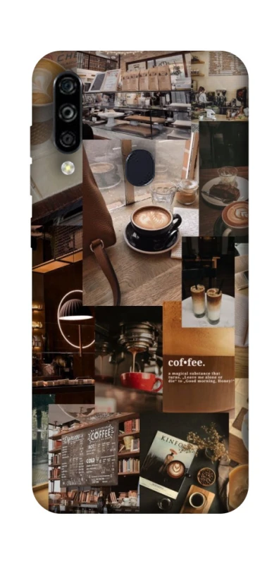 Чохол на ZTE Blade A7 (2020) Coffee collage ver.2 фото 1 з 1