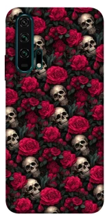Чохол на Huawei Honor 20 Pro Черепа та рози фото 1 з 1