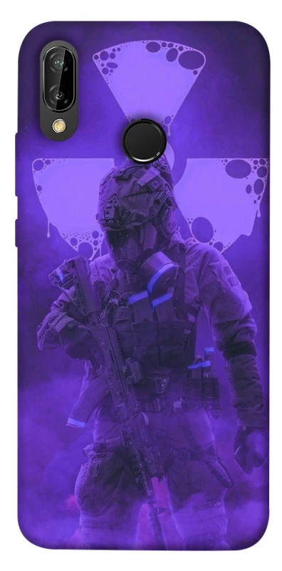 Чохол на Huawei P20 Lite Радіація v6 фото 1 з 1