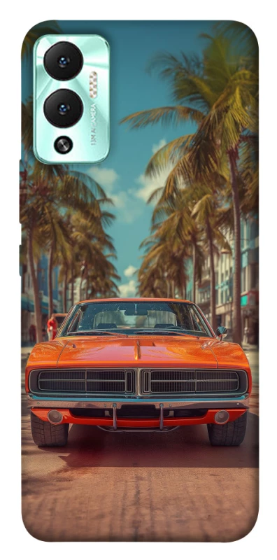 Чехол на Infinix Hot 12 Play Tropical car фото 1 из 1