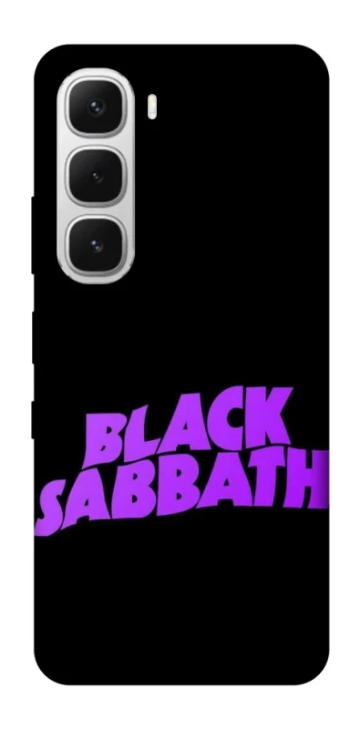 Чохол на Infinix Hot 60i Black Sabbath logo ver.1 фото 1 з 1