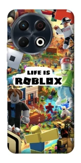 Чехол на TECNO Spark 30 Pro (KL7) Life is Roblox фото 1 из 1