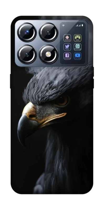 Чехол на Xiaomi POCO X8 Pro black eagle фото 1 из 1