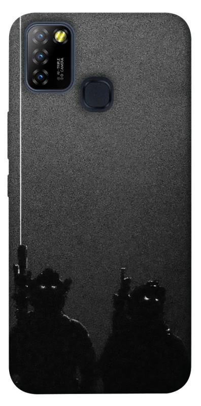 Чохол на Infinix Hot 10 Lite Night operations фото 1 з 1