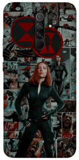 Чохол на Xiaomi Redmi 9 Black Widow фото 1 з 1
