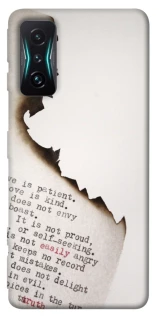 Чохол на Xiaomi Redmi K50 Gaming Вірші фото 1 з 1