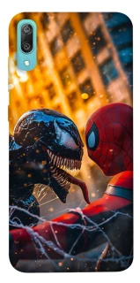 Чехол на Huawei Y6 Pro (2019) Venom vs Spiderman фото 1 из 1