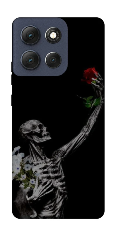 Чехол на Motorola Moto G86 Skeleton vs Rose фото 1 из 1