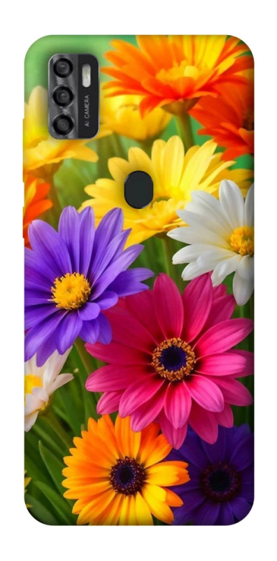Чехол на ZTE Blade A7s (2020) Flowers v32 фото 1 из 1