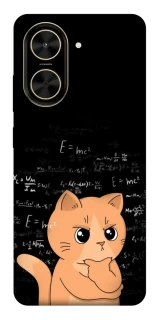 Чехол на Xiaomi Poco C71 Smart cat фото 1 Чехол на Xiaomi Poco C71 Smart cat фото 1 из 1