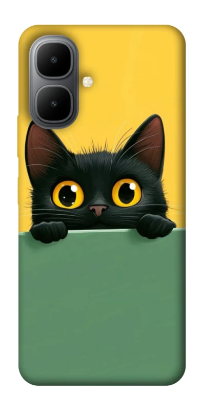 Чохол на Infinix Smart 10 Black cat v2 фото 1 з 1