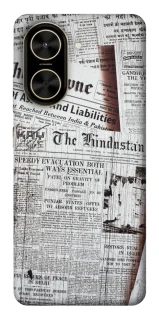 Чехол на Xiaomi Poco C71 Газеты фото 1 из 1