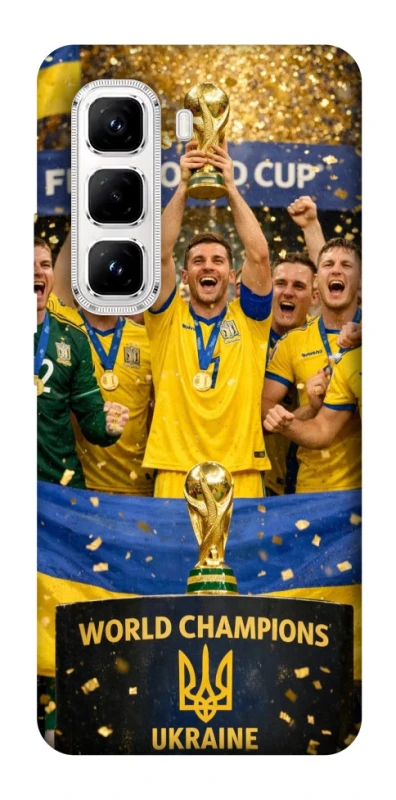 Чохол на Infinix Hot 50 Pro UA-Football ver.5 фото 1 з 1