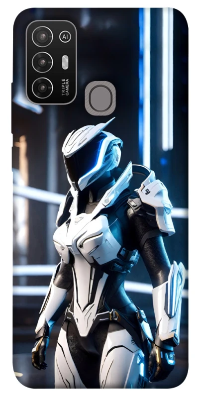 Чохол на ZTE Blade A52 Cyber space girl ver.6 фото 1 з 1