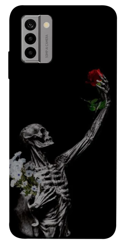 Чехол на Nokia G22 Skeleton vs Rose фото 1 из 1