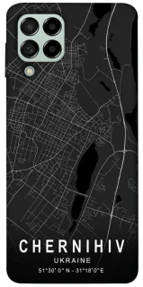 Чехол на Samsung Galaxy M53 5G Chernihiv map фото 1 из 1