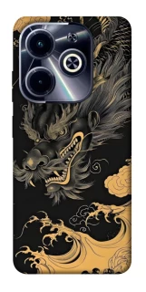 Чохол на Infinix Hot 40i gold dragon фото 1 з 1