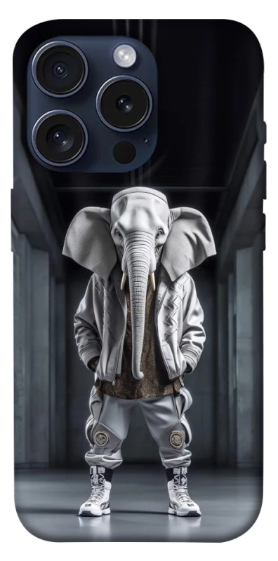 Чехол на Apple iPhone 15 Pro (6.1") Слон v2 фото 1 из 1